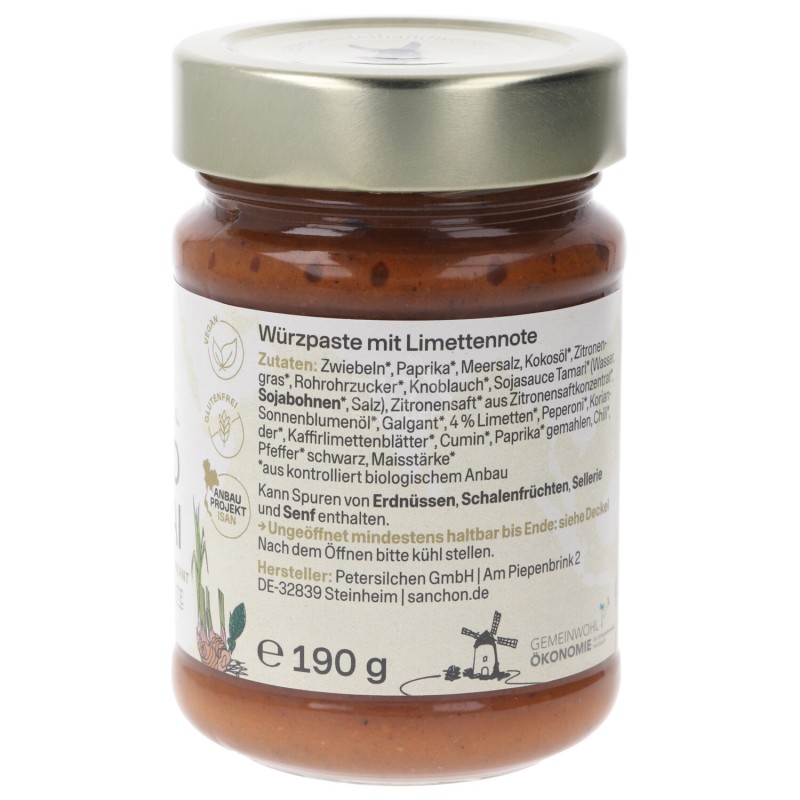 Pasta Red Thai Curry bio