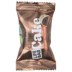 LIFEBAR CAKE DOUBLE CHOCO BIO 35G LIFEFOOD