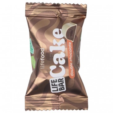 LIFEBAR CAKE DOUBLE CHOCO BIO 35G LIFEFOOD