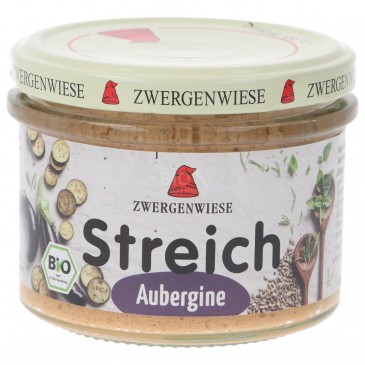 SALSA PATE' MELANZANE S/GLUT BIO 180G ZWERG.