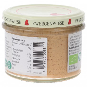 SALSA PATE' MELANZANE S/GLUT BIO 180G ZWERG.