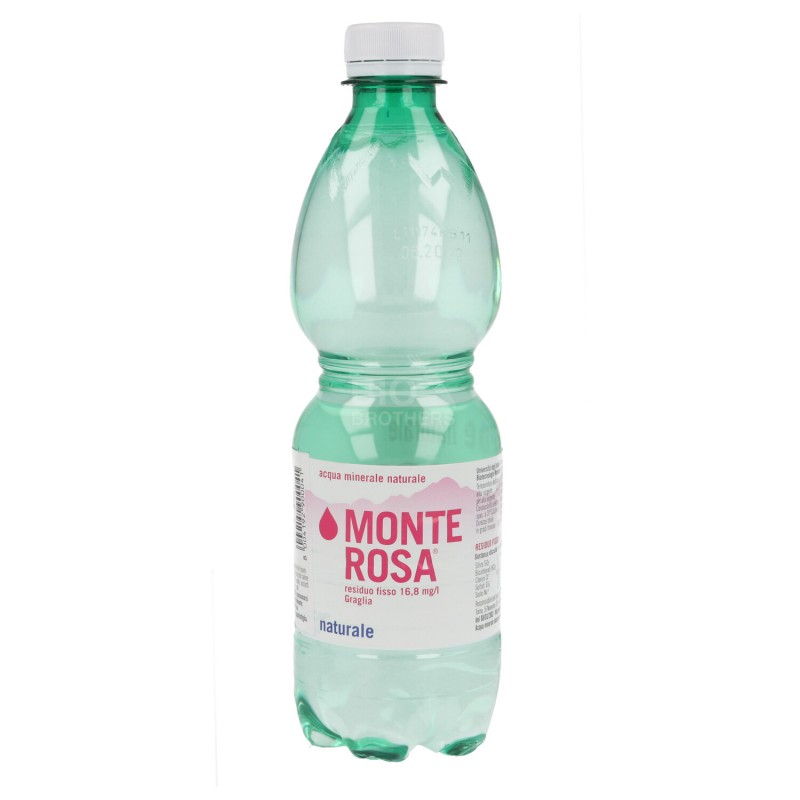 Bottiglietta pet acqua naturale monte rosa
