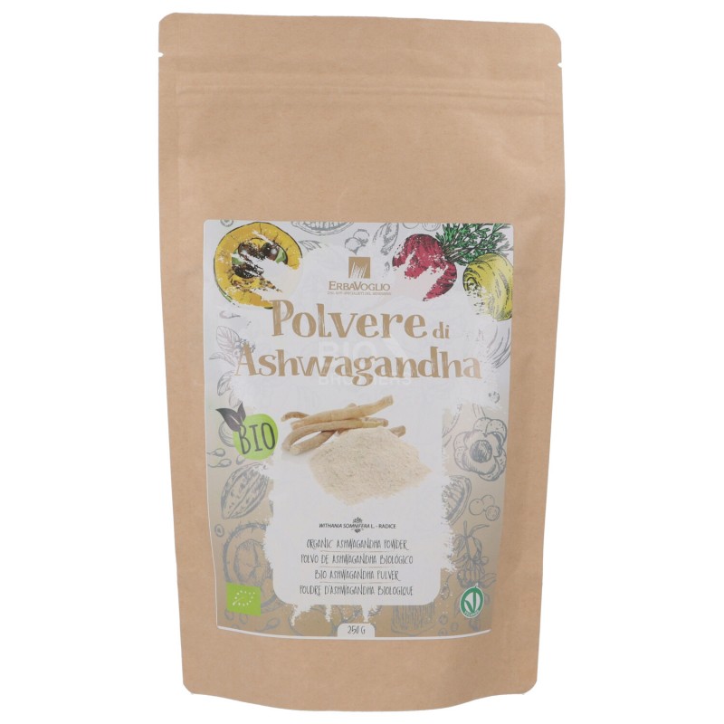 ASHWAGANDHA RAW 250G ERBAVOGLIO