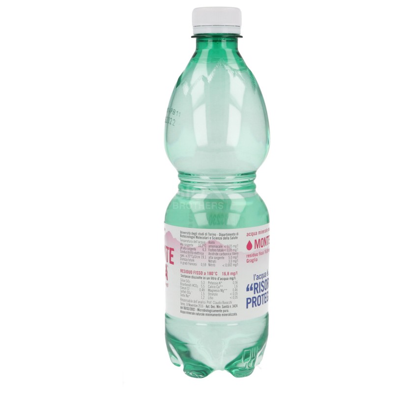 Bottiglietta pet acqua naturale monte rosa