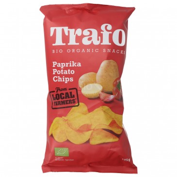 PATATINE CHIPS PAPRIKA BIO 125G TRAFO