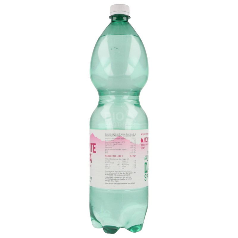 Acqua minerale naturale leggermente frizzante Monte Rosa