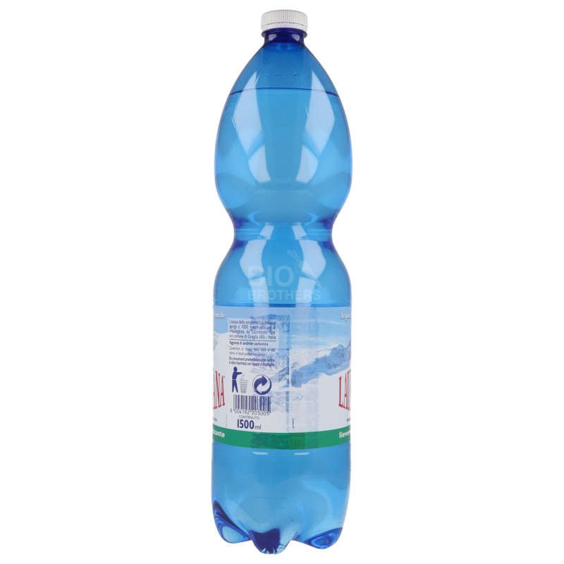 Acqua minerale leggermente frizzante pet lauretana