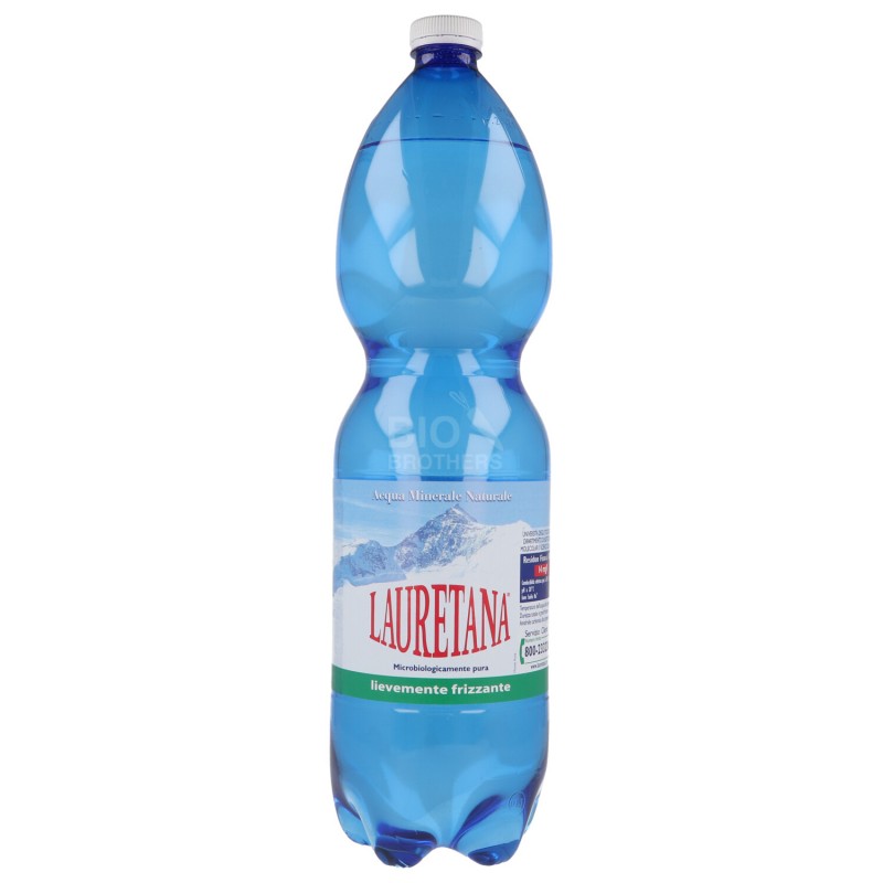 Acqua minerale leggermente frizzante pet lauretana