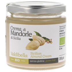 Crema bianca di mandorle di Sicilia
