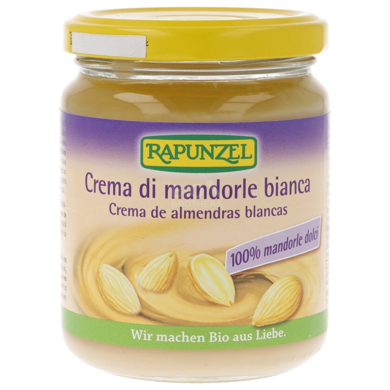 Crema bianca di mandorle bio