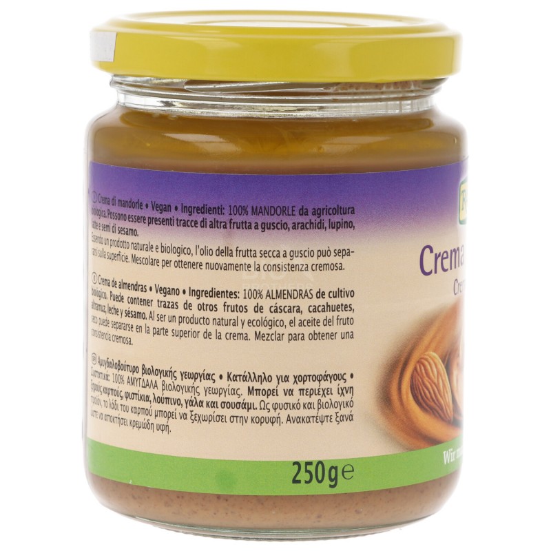 Crema di mandorle biologica