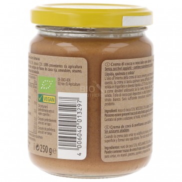 Crema vegana cocco e nocciole Crema vegana cocco e nocciole