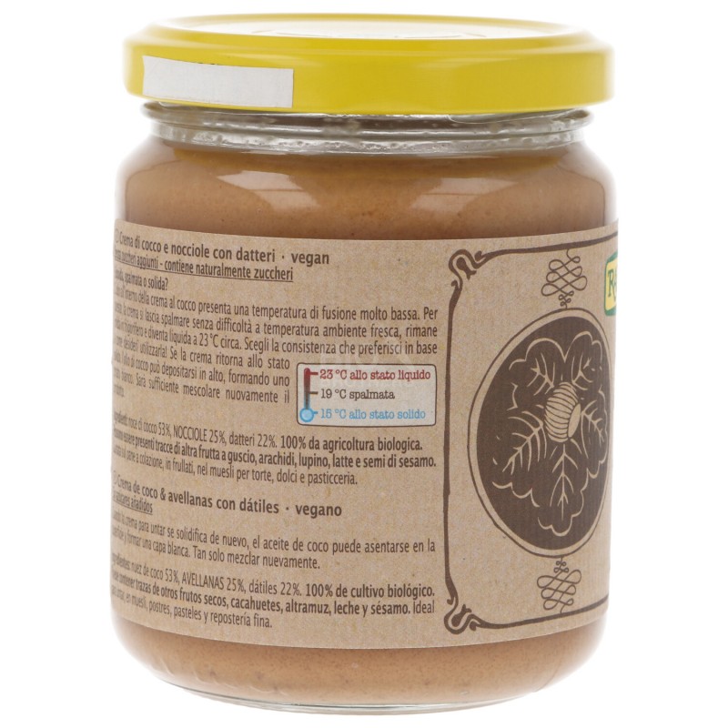 Crema vegana cocco e nocciole