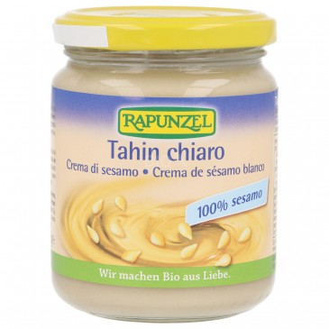 Tahin chiaro, crema di sesamo bio decorticato Tahin chiaro, crema di sesamo bio decorticato