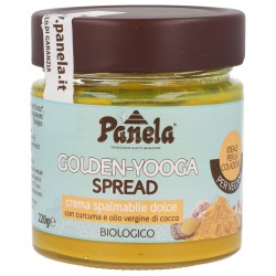 Golden yoga, crema vegana dolce alla curcuma