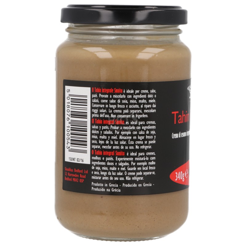 Tahin integrale biologico