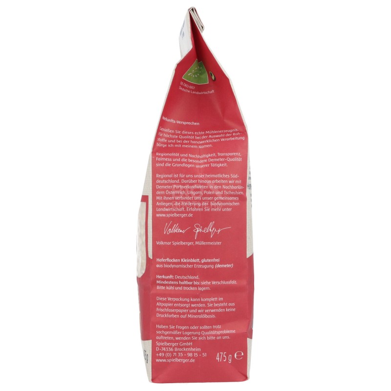 FIOCCHI AVENA GRANDI S/GLUT. 475G DEMETER