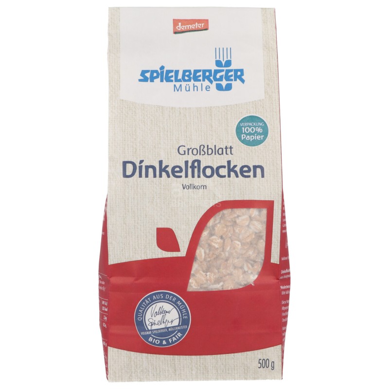 Fiocchi di farro integrale biodinamico