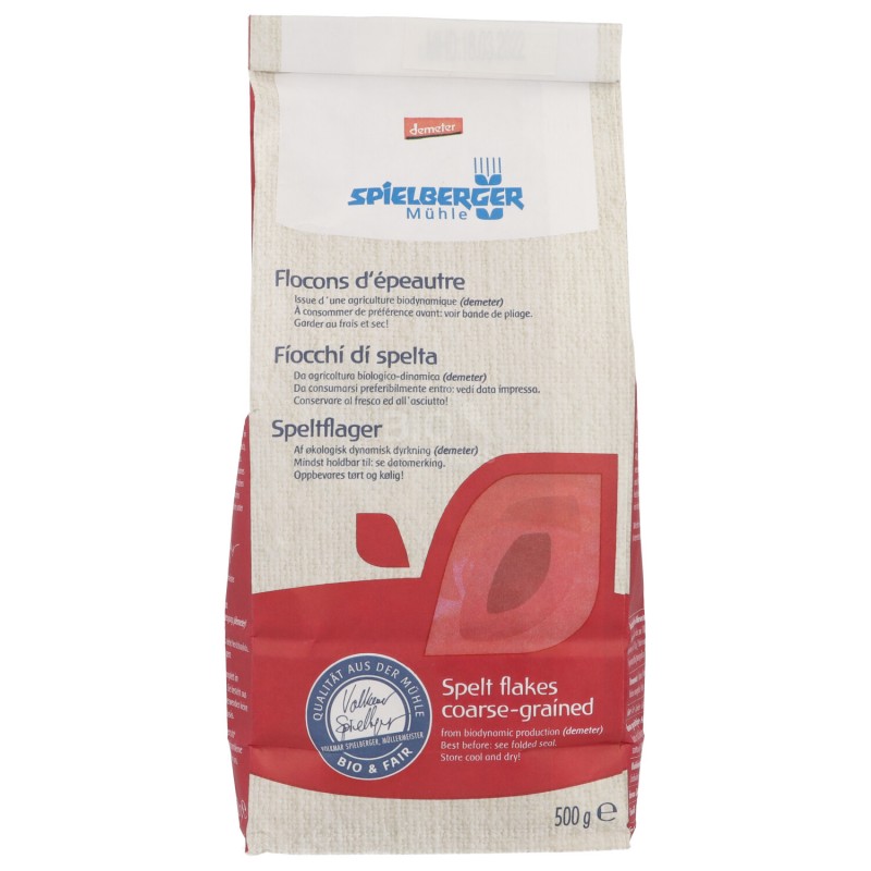 Fiocchi di farro integrale biodinamico