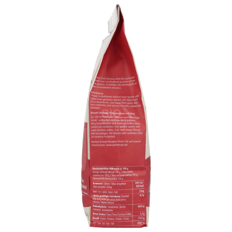 Fiocchi di farro integrale biodinamico