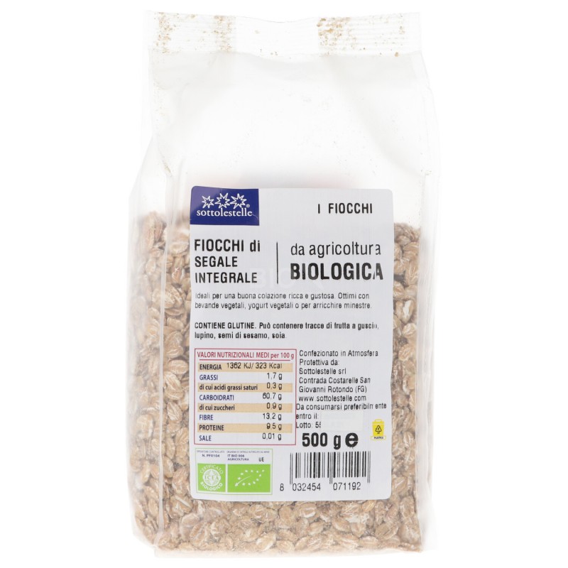 Fiocchi di segale integrale