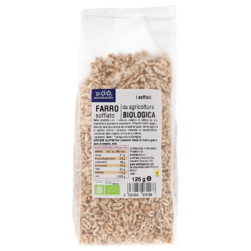 Farro soffiato