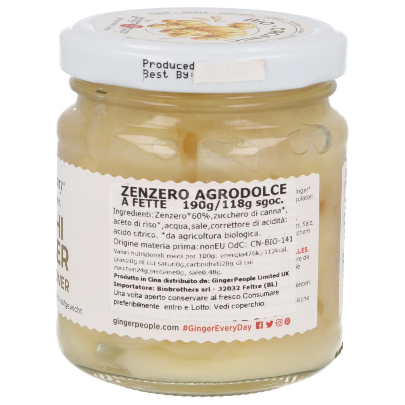 Zenzero in agrodolce