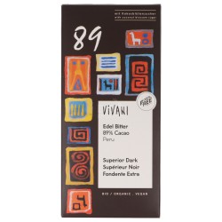 Cioccolato Fondente Extra 89% Cacao