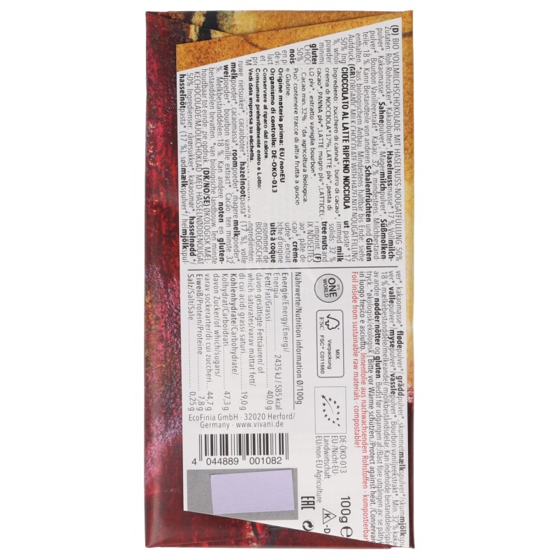 Cioccolato Pralinato Nocciola