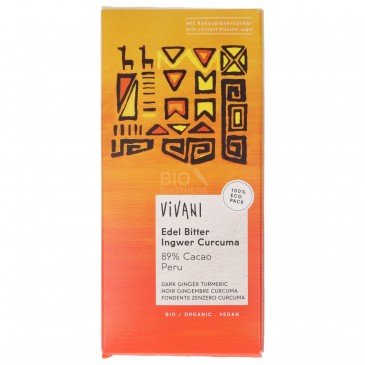 Cioccolato fondente Zenzero e Curcuma Cioccolato fondente Zenzero e Curcuma