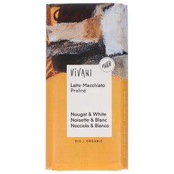 CIOCCOLATO NOCCIOLA & BIANCO 100G VIVANI