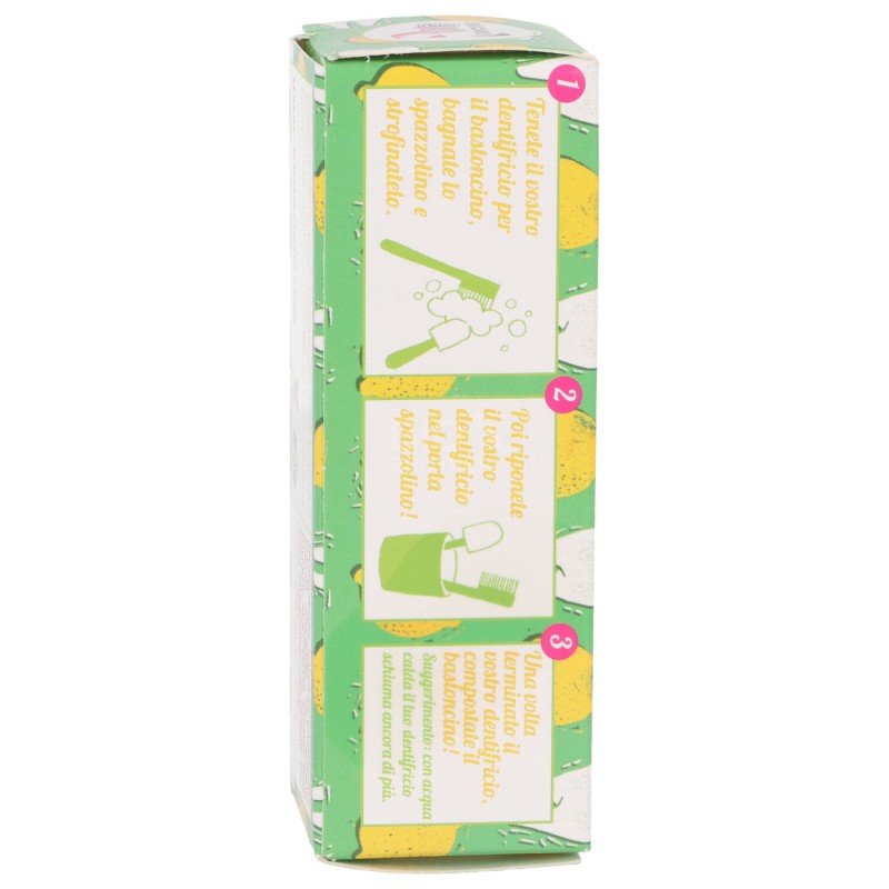 Dentifricio solido alla salvia e limone