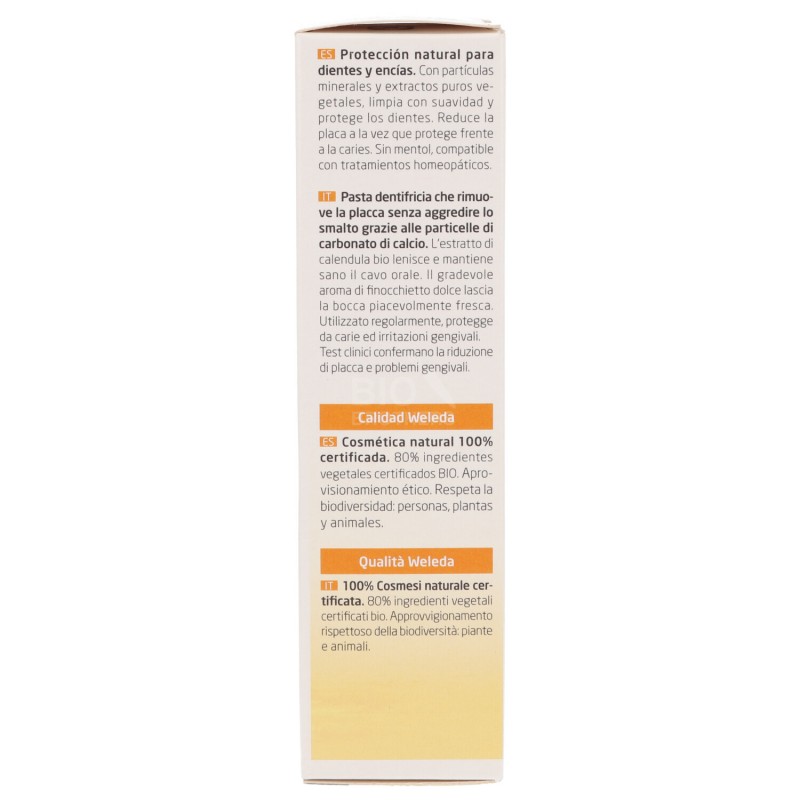 Dentifricio alla Calendula