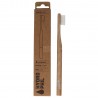 SPAZZOLINO IN BAMBU&#39; ECOLOGICO COLORE NATURAL SETOLE MEDIUM HYDRO