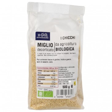 MIGLIO DECORTICATO BIO 500GR SLS MIGLIO DECORTICATO BIO 500GR SLS