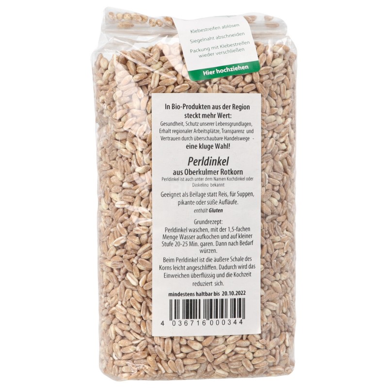 Farro perlato bio