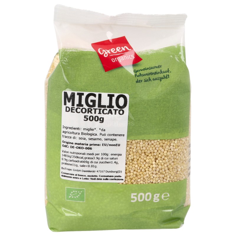 Miglio decorticato biologico