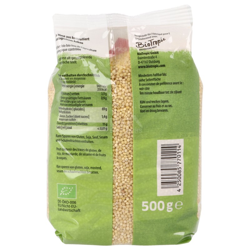 Miglio decorticato biologico