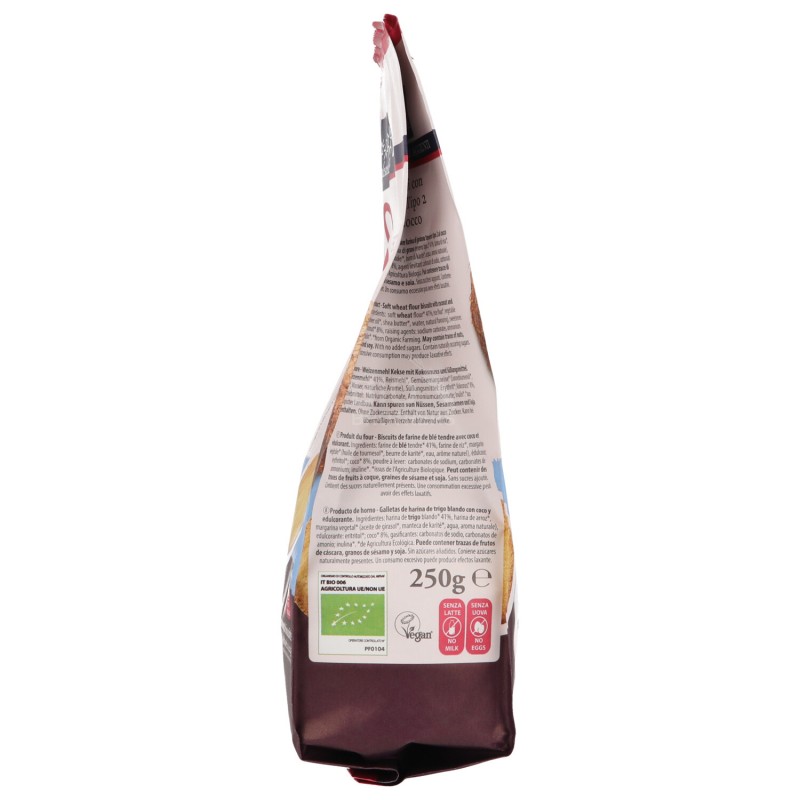 Biscotti al Cocco senza zuccheri aggiunti