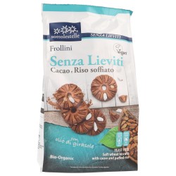 Frollini con cacao e riso senza lieviti
