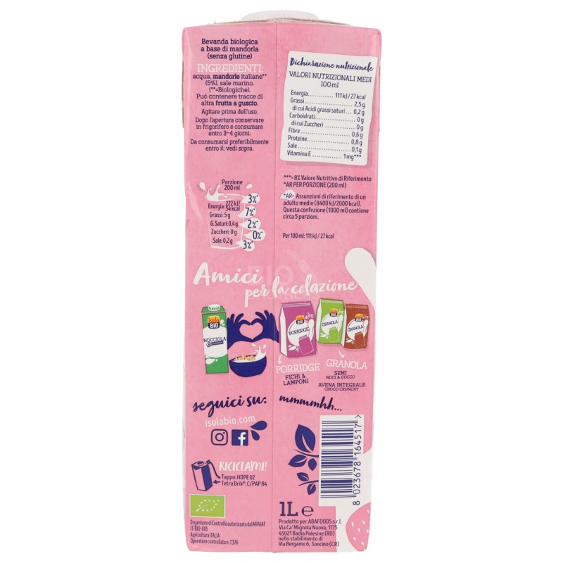 Mandorla 0% Zuccheri