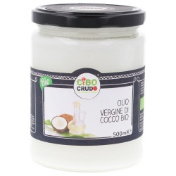 Olio Vergine di cocco crudo 500 ml