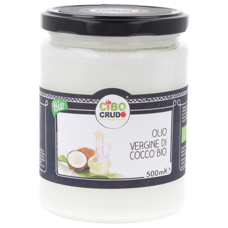 Olio Vergine di cocco crudo 500 ml
