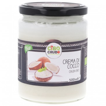 Crema di cocco cruda bio 500 ml Crema di cocco cruda bio 500 ml