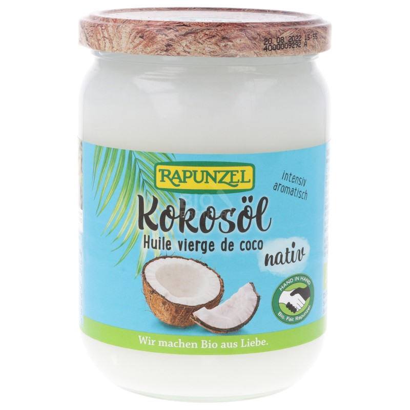 Olio vergine di cocco biologico 400 g