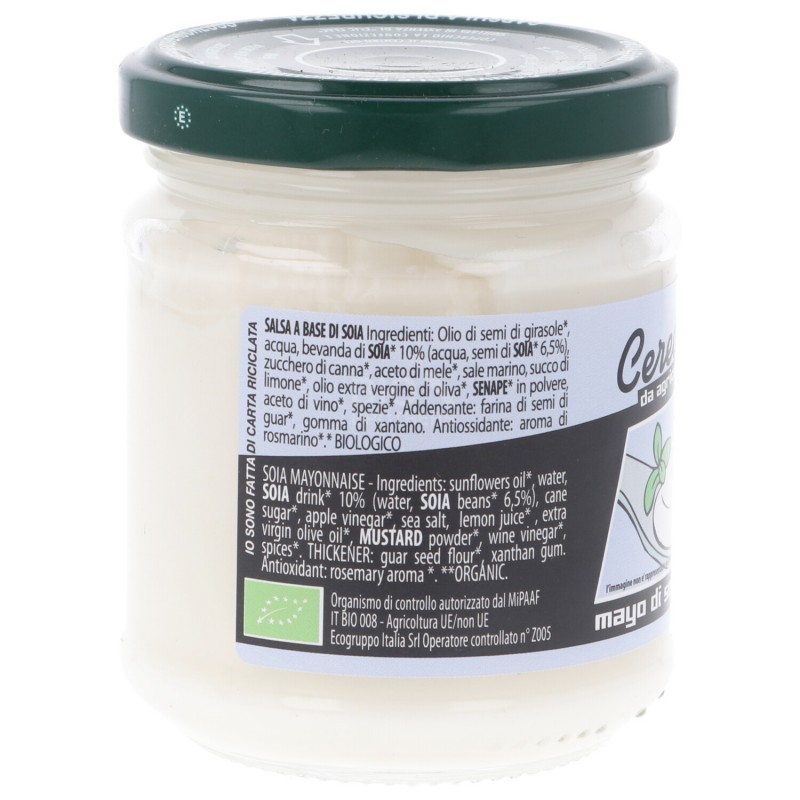 Maionese  vegana di soia