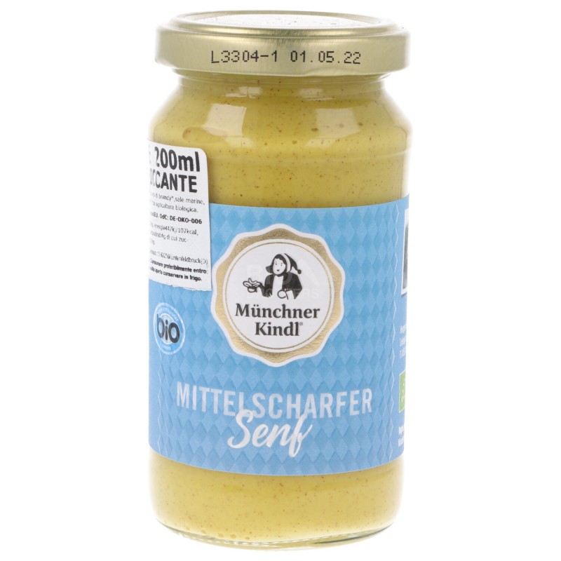 Senape medio piccante bio