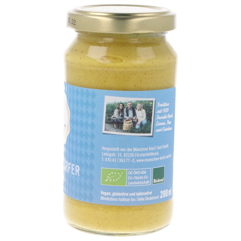 Senape medio piccante bio