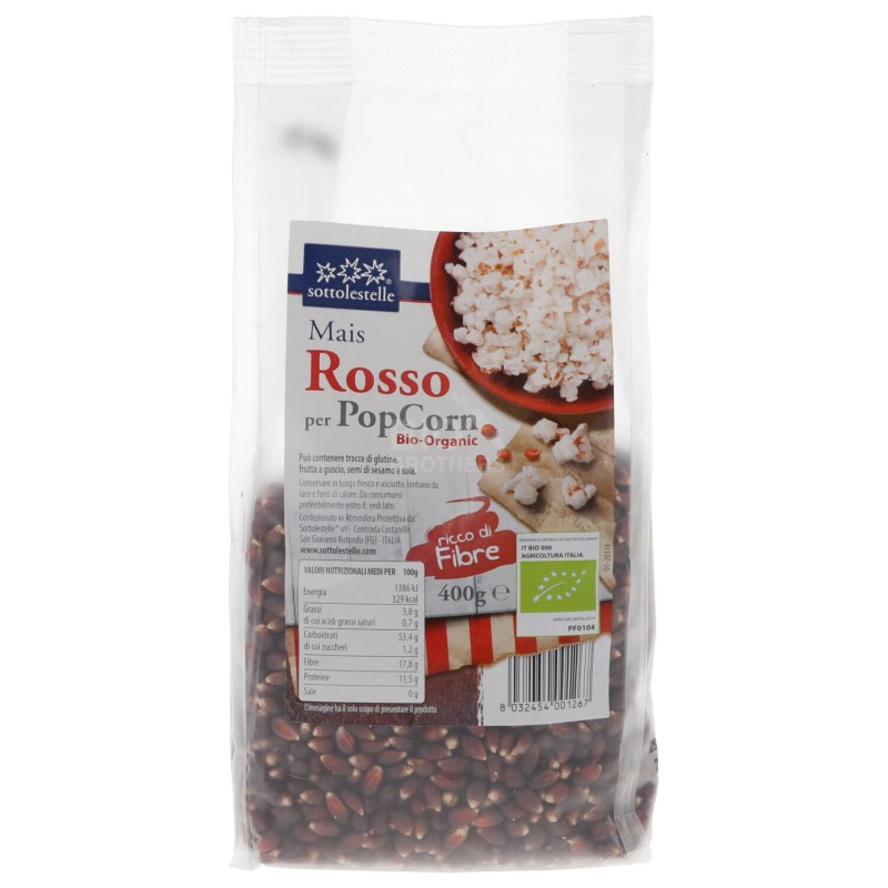 Mais Rosso per Pop Corn