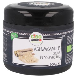 Ashwagandha cruda in polvere
